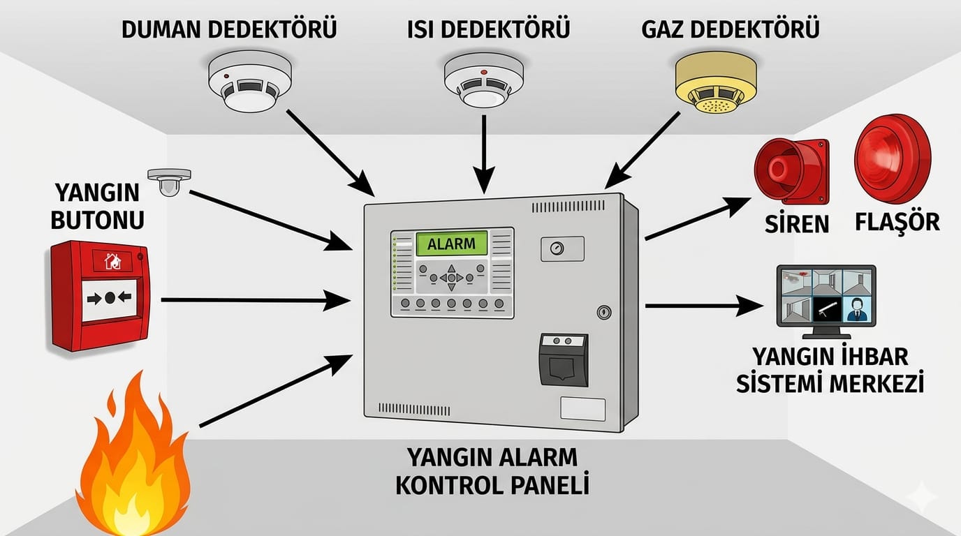 Yangın Algılama Alarm Sistemi